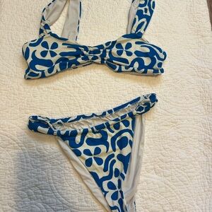 Dippin' Daisy's Blue and White Swimwear